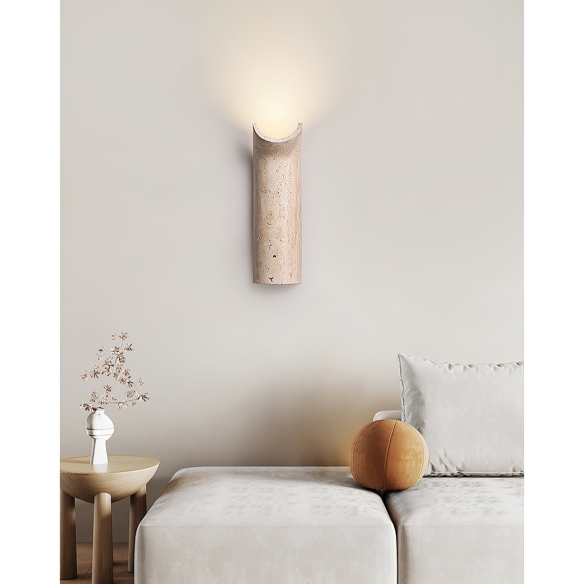 Freyza | Cusolion Travertine Wall Wall Light – Bedroom Hallway