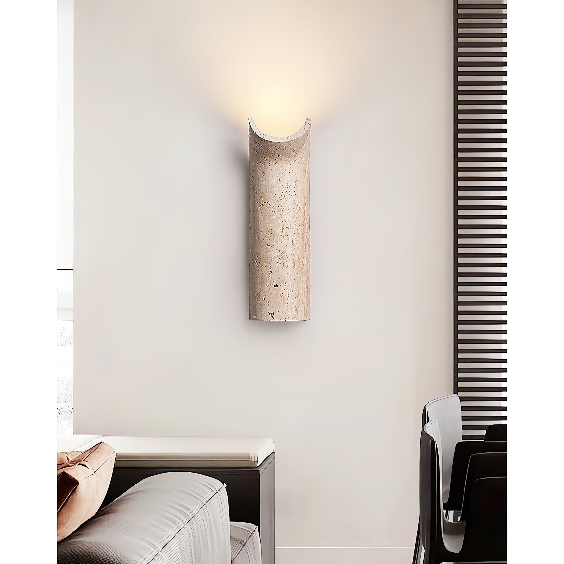 Freyza | Cusolion Travertine Wall Wall Light – Bedroom Hallway
