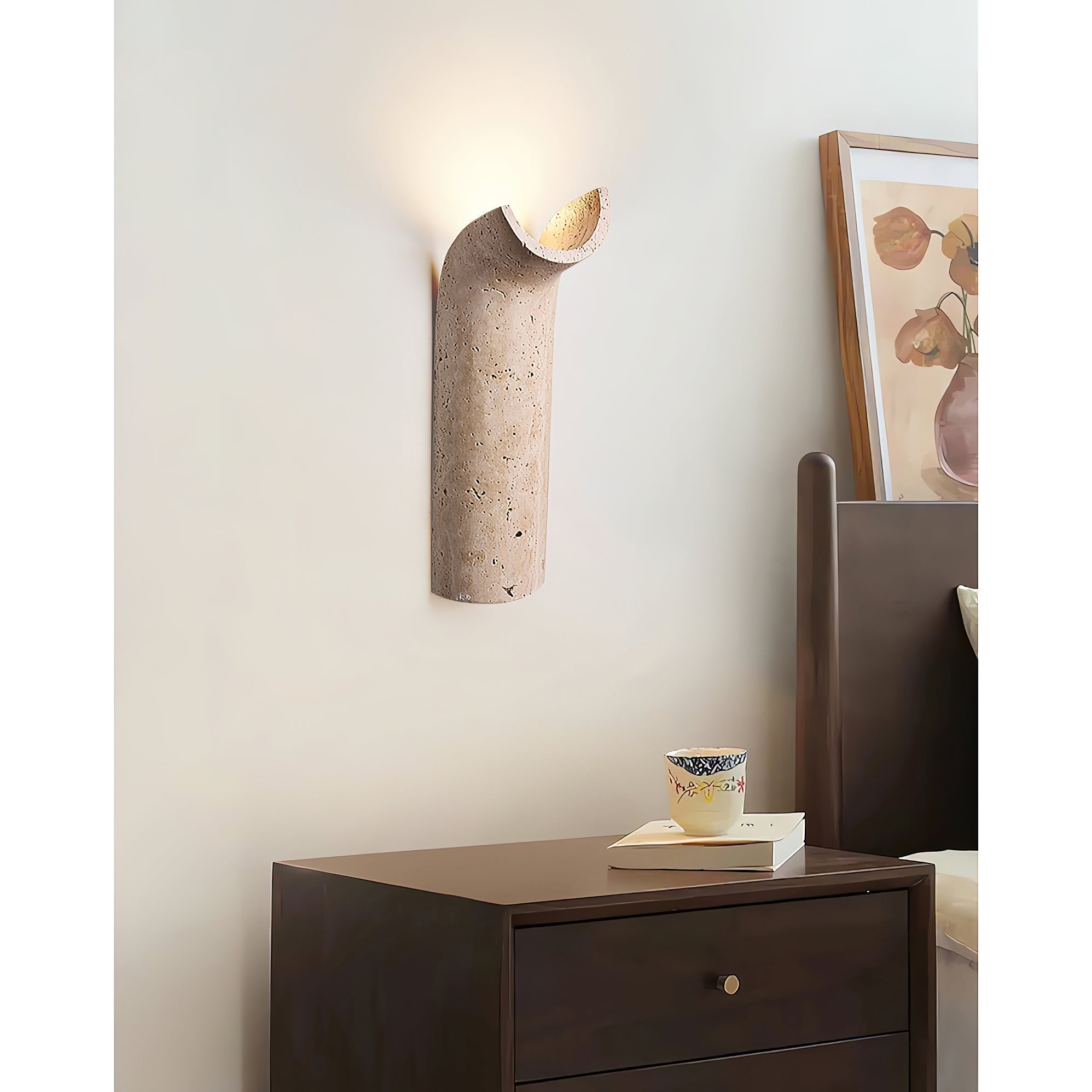 Freyza | Cusolion Travertine Wall Wall Light – Bedroom Hallway