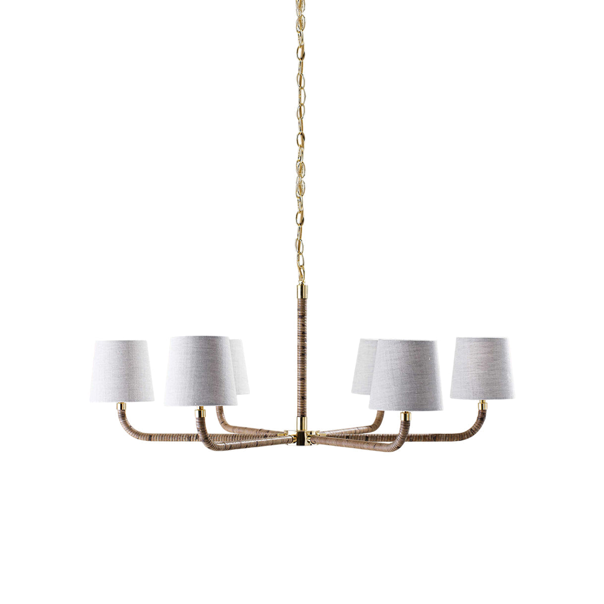 Freyza | Avdoria Vintage-Industrielle goldene Stoff-Pendelleuchte – Industrielles Esszimmer, Wohnzimmer