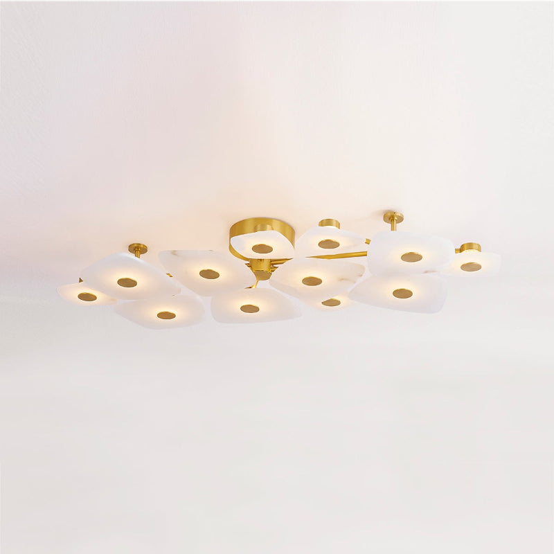 Freyza | Cothaiel Alabaster Ceiling Ceiling Light – Bedroom Living Room