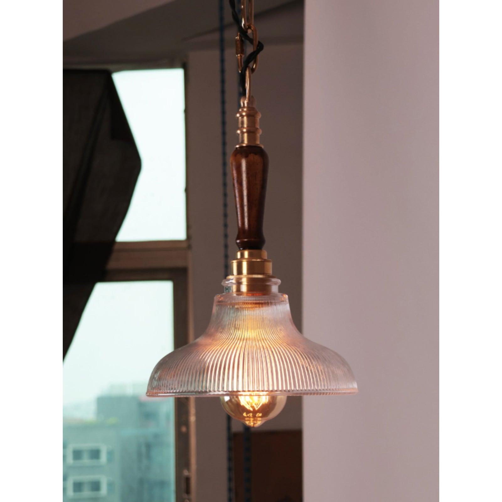 Freyza | Zomiror Brass Glass Brass Glass Pendant Light – Kitchen Dining Room