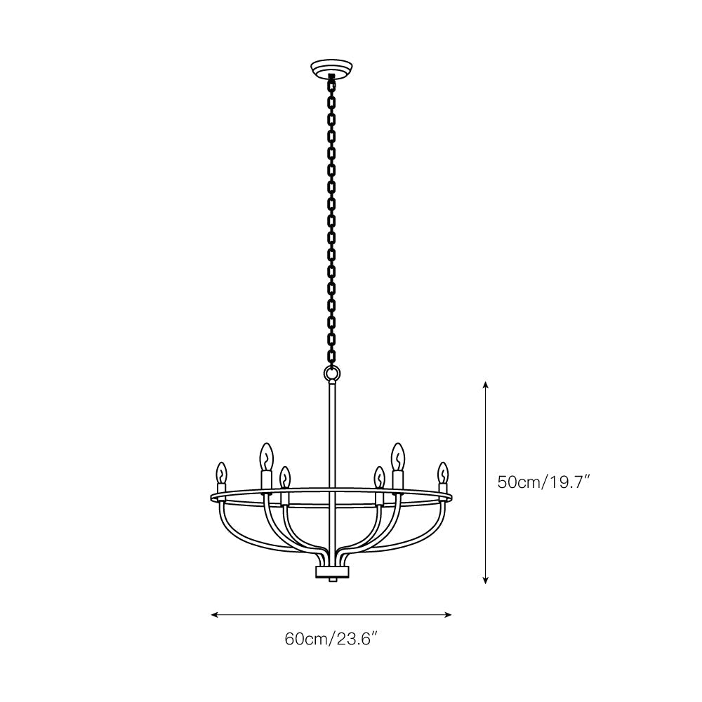 Freyza | Myphaos Vintage Industrial Brass Chandelier – Industrial Dining Room Living Room