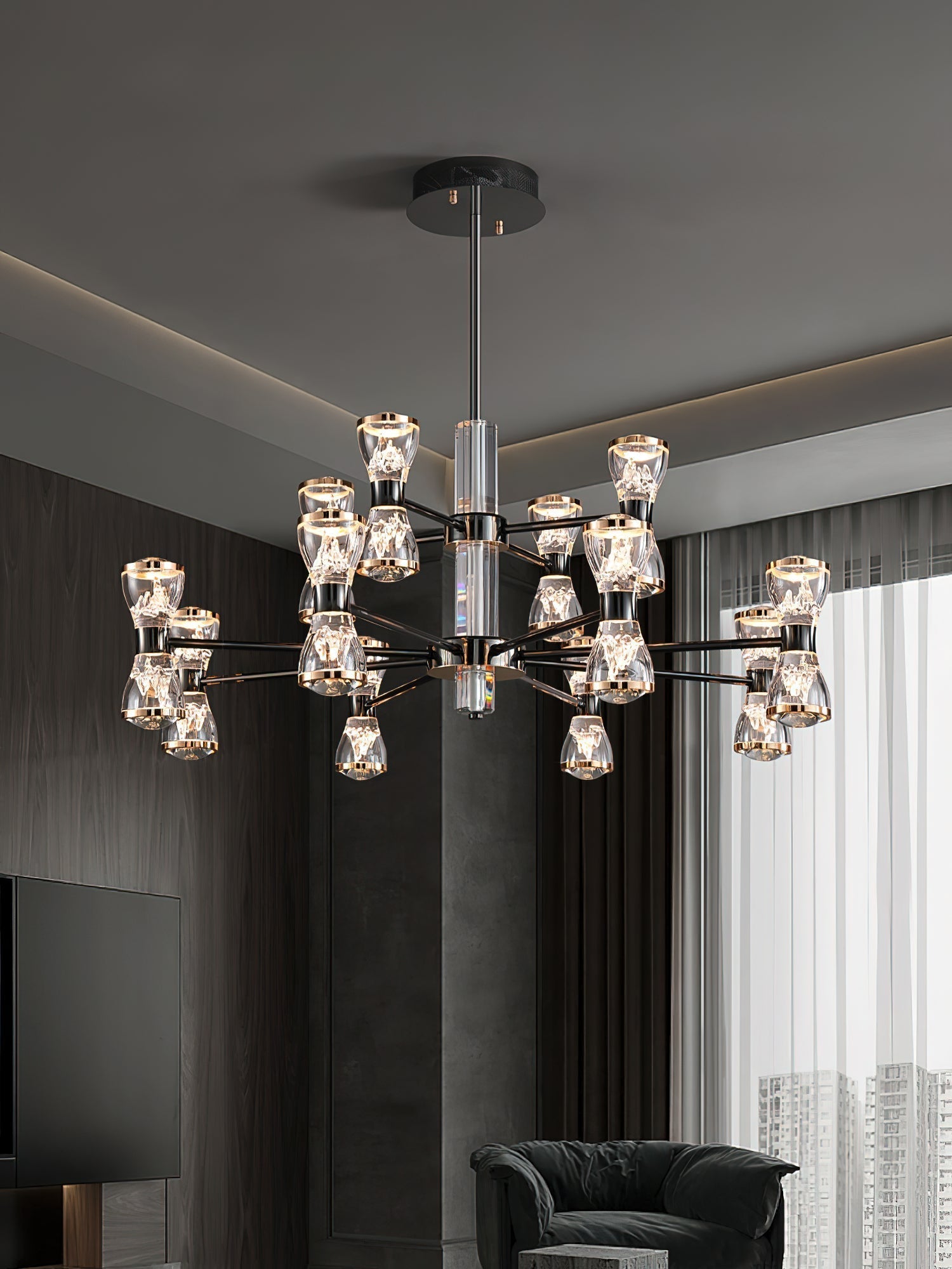 Freyza | Orvelion Postmodern Luxury Chandelier – Modern Dining Room Living Room