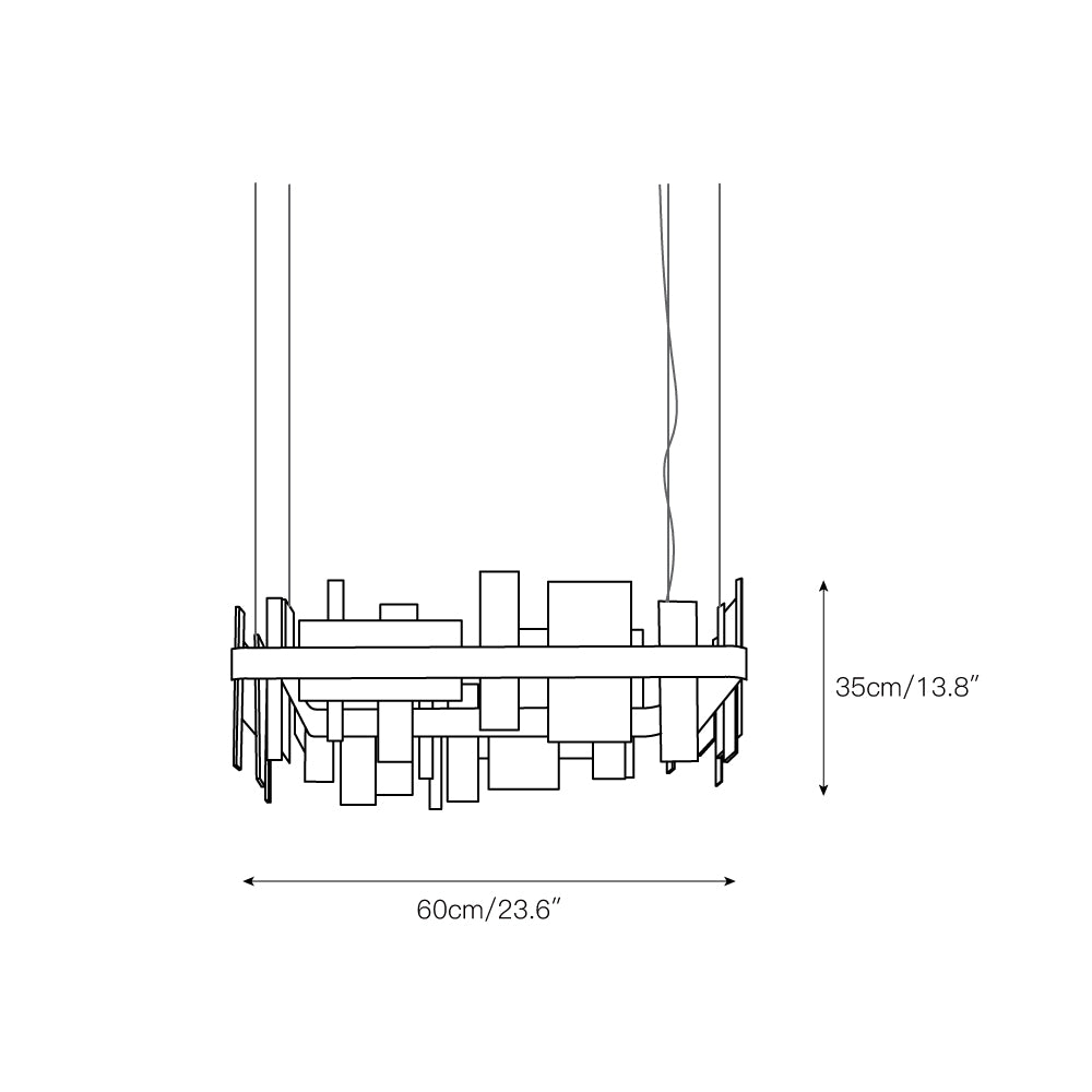 Freyza | Honice postmoderner Luxus-Kronleuchter – modernes Esszimmer, modernes Wohnzimmer