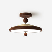 Freyza | Belano – Plafonnier encastré en bois avec cadre en bois, pour chambre, couloir et cuisine