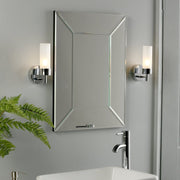 Howard Bathroom Wall Light | Polished Chrome Finish with IP44 Rating | Elegant Illumination for Modern Bathrooms 0