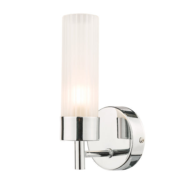 Howard Bathroom Wall Light | Polished Chrome Finish with IP44 Rating | Elegant Illumination for Modern Bathrooms 1