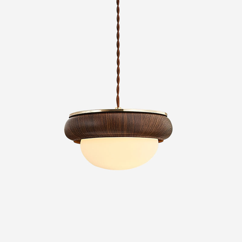 Freyza | Quillon Wood Ring Wood Pendant Light – Kitchen Dining Room