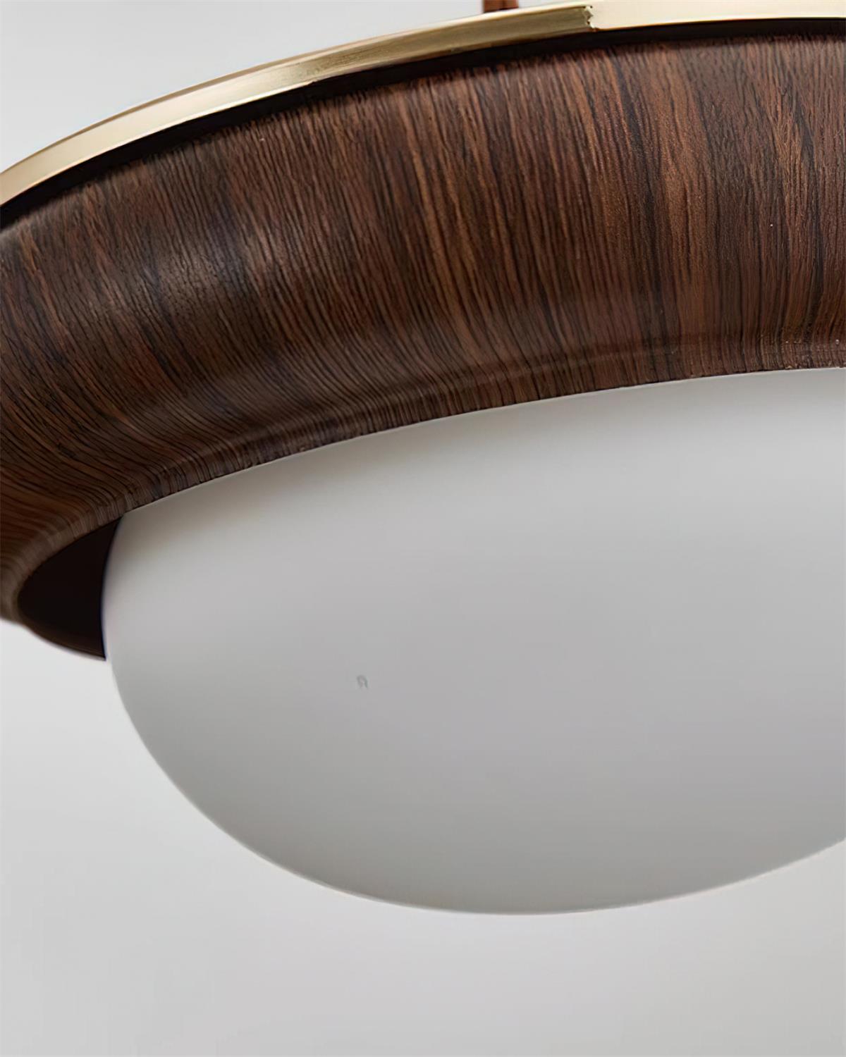 Freyza | Quillon Wood Ring Wood Pendant Light – Kitchen Dining Room