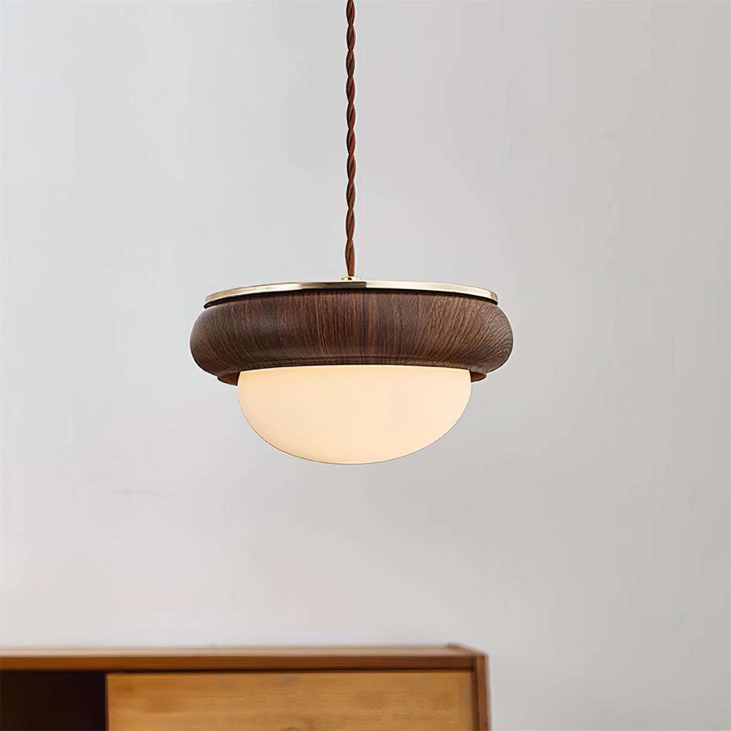 Freyza | Quillon Wood Ring Wood Pendant Light – Kitchen Dining Room