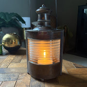 Freyza - Brown Burnished Lantern