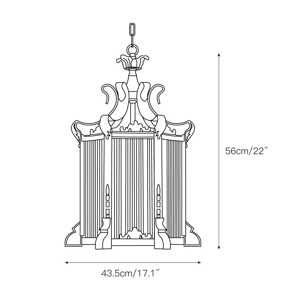 Freyza | Venoryra einzigartiger Vintage-Kronleuchter – Vintage-Esszimmer-Wohnzimmer