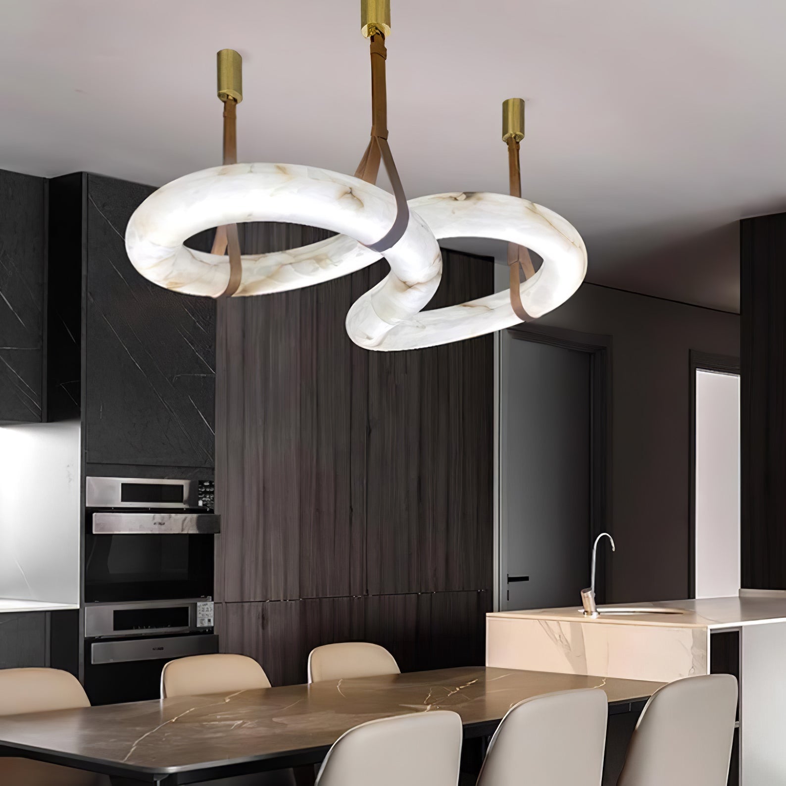 Freyza | Althaen postmoderner Luxus-Kronleuchter – modernes Esszimmer, Wohnzimmer