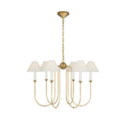 Freyza | Cotalisra Vintage Industrial Fabric Chandelier – Industrial Dining Room Living Room