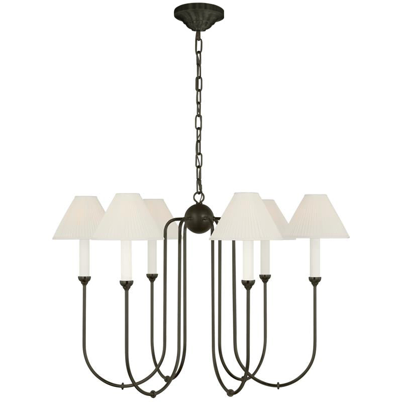 Freyza | Cotalisra Vintage Industrial Fabric Chandelier – Industrial Dining Room Living Room