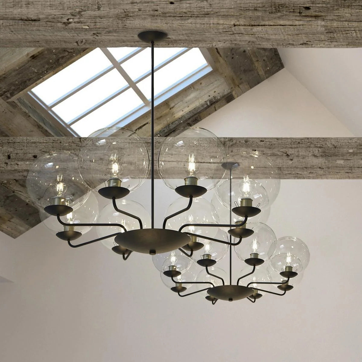 Freyza | Calaeor Elegance Glass Glass Chandelier – Dining Room Living Room