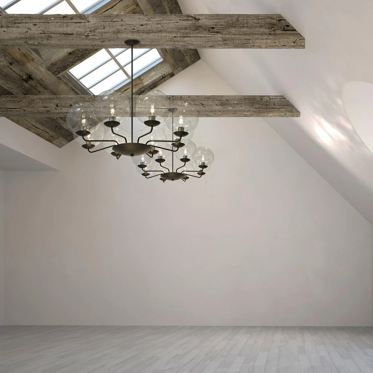 Freyza | Calaeor Elegance Glass Glass Chandelier – Dining Room Living Room