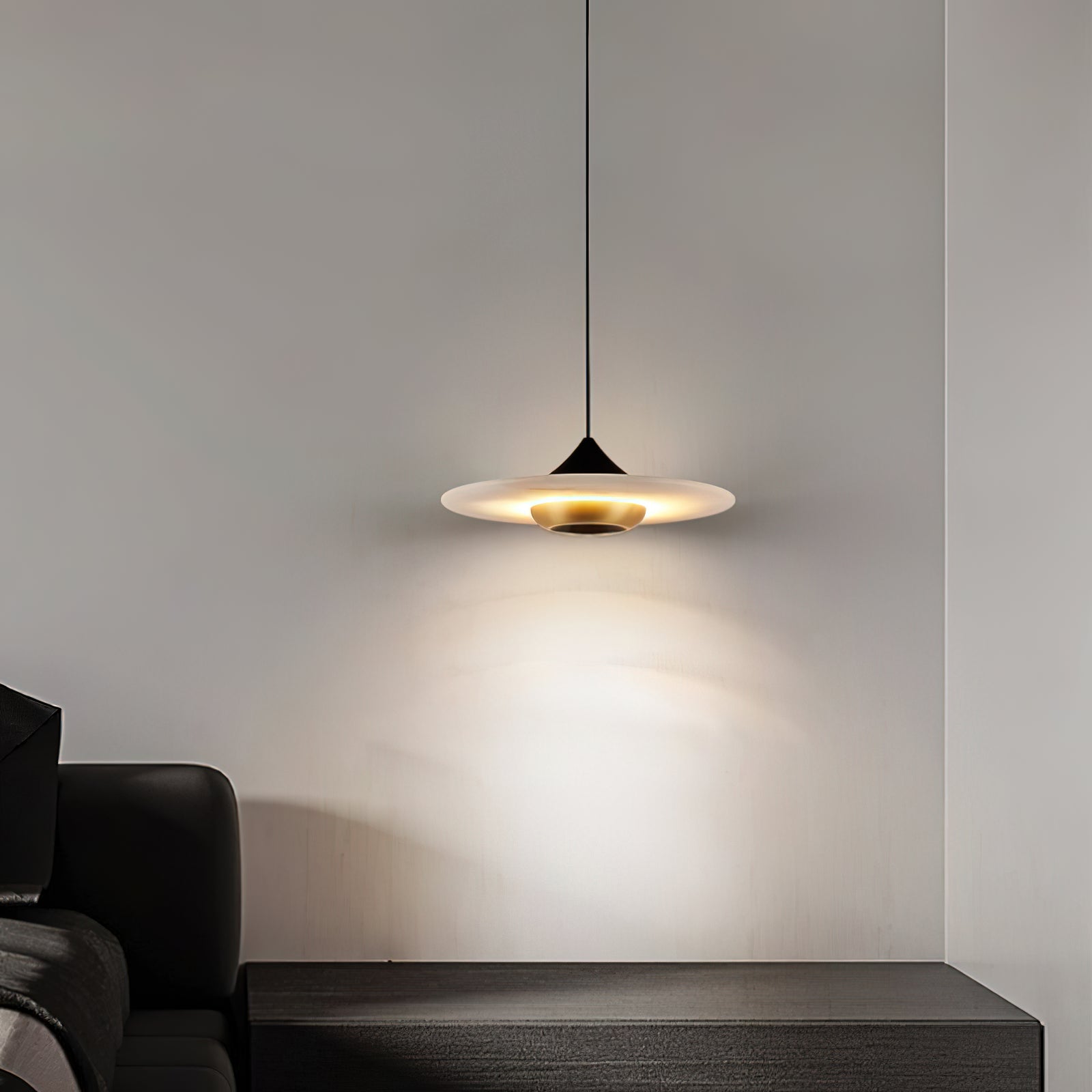 Freyza | Cimirora LED-Alabaster-Pendelleuchte – Küche, Esszimmer