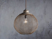 IronMesh | Rustic Elegant Welded Iron Pendant Light for Kitchen 0