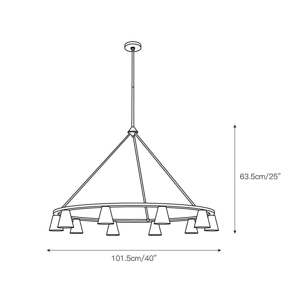 Lustre élégant Freyza | Ilaeiel couleur albâtre – Salle à manger, salon