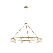 Lustre élégant Freyza | Ilaeiel couleur albâtre – Salle à manger, salon