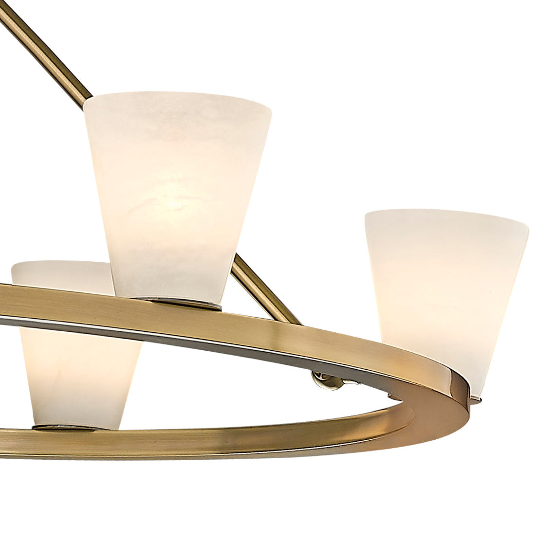 Lustre élégant Freyza | Ilaeiel couleur albâtre – Salle à manger, salon