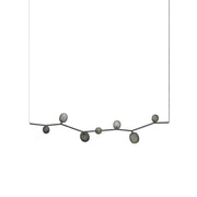 Freyza | Evmirion horizontale Glas-Pendelleuchte – Küche, Esszimmer