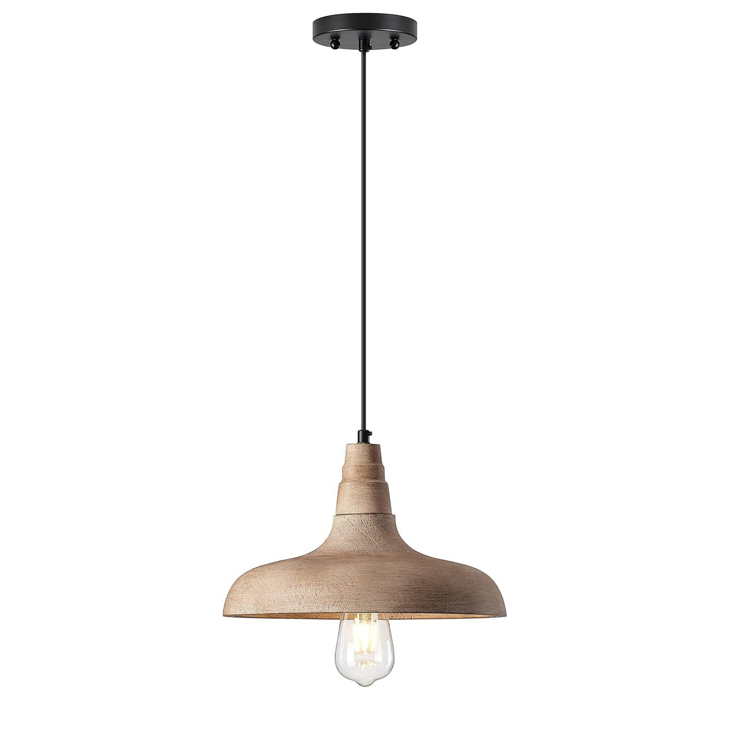Freyza | Acarira Natural Wooden Wood Pendant Light – Kitchen Dining Room