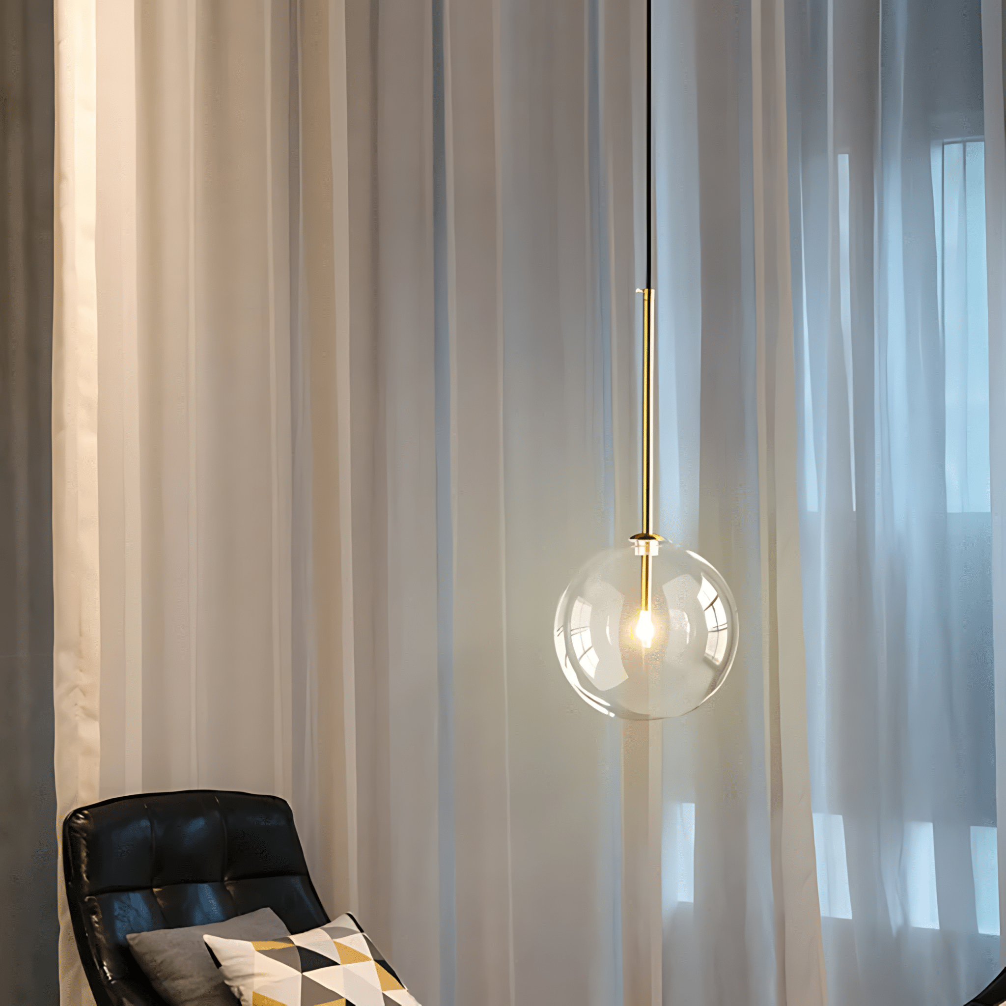 Freyza - JasperGlow | Elegant Modern Glass Kitchen Pendant Light Fixture