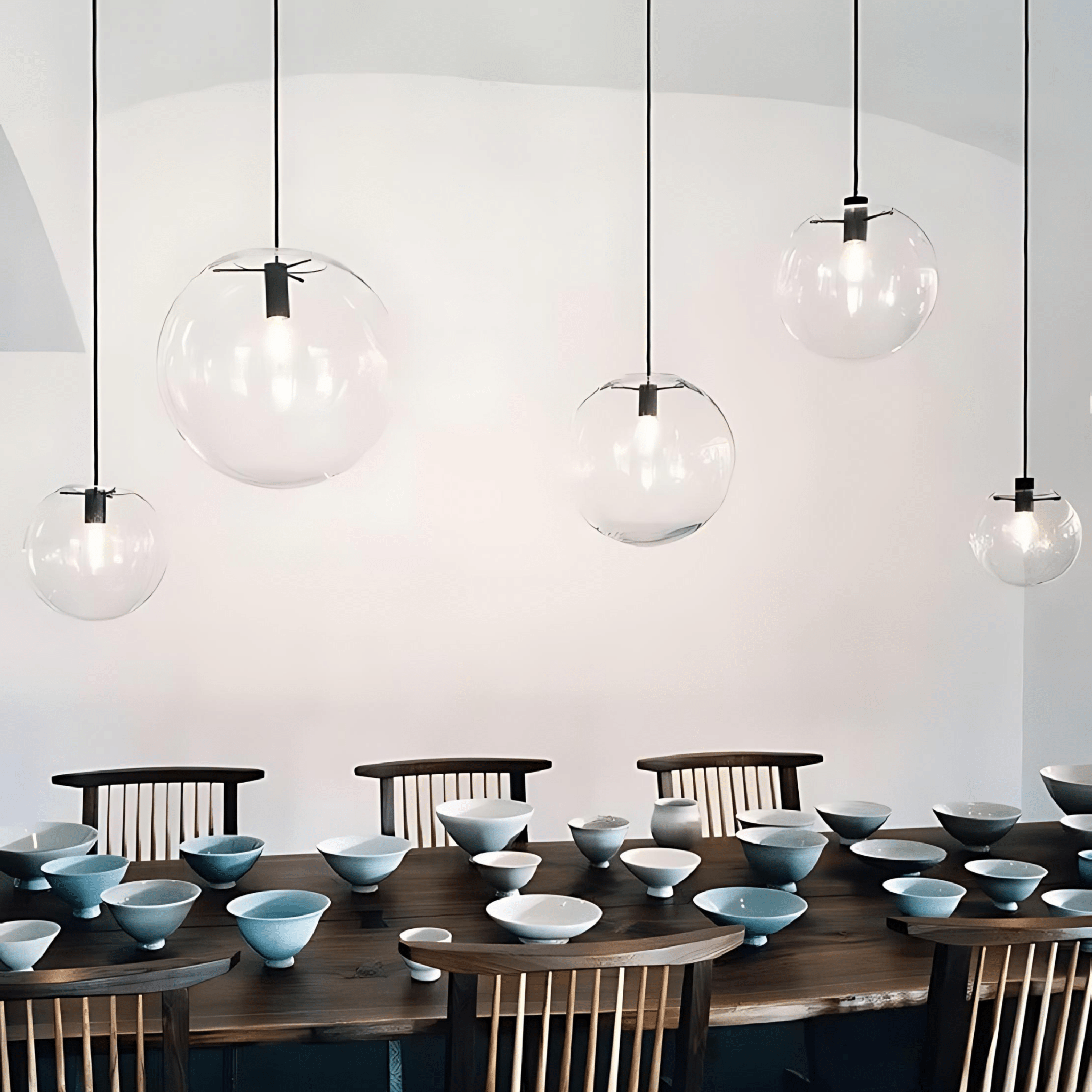 Freyza - JasperGlow | Elegant Modern Glass Kitchen Pendant Light Fixture