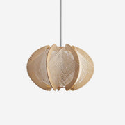 Freyza | Suspension en tissu, bois et abat-jour en tissu – Cuisine, salle à manger