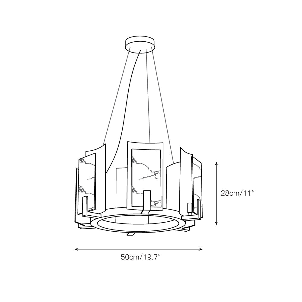Freyza | Nyraeila Postmodern Luxury Chandelier – Modern Dining Room Living Room