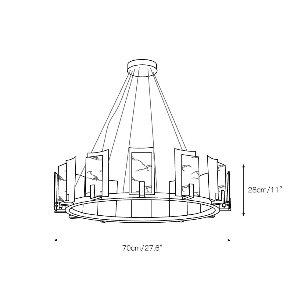 Freyza | Nyraeila Postmodern Luxury Chandelier – Modern Dining Room Living Room