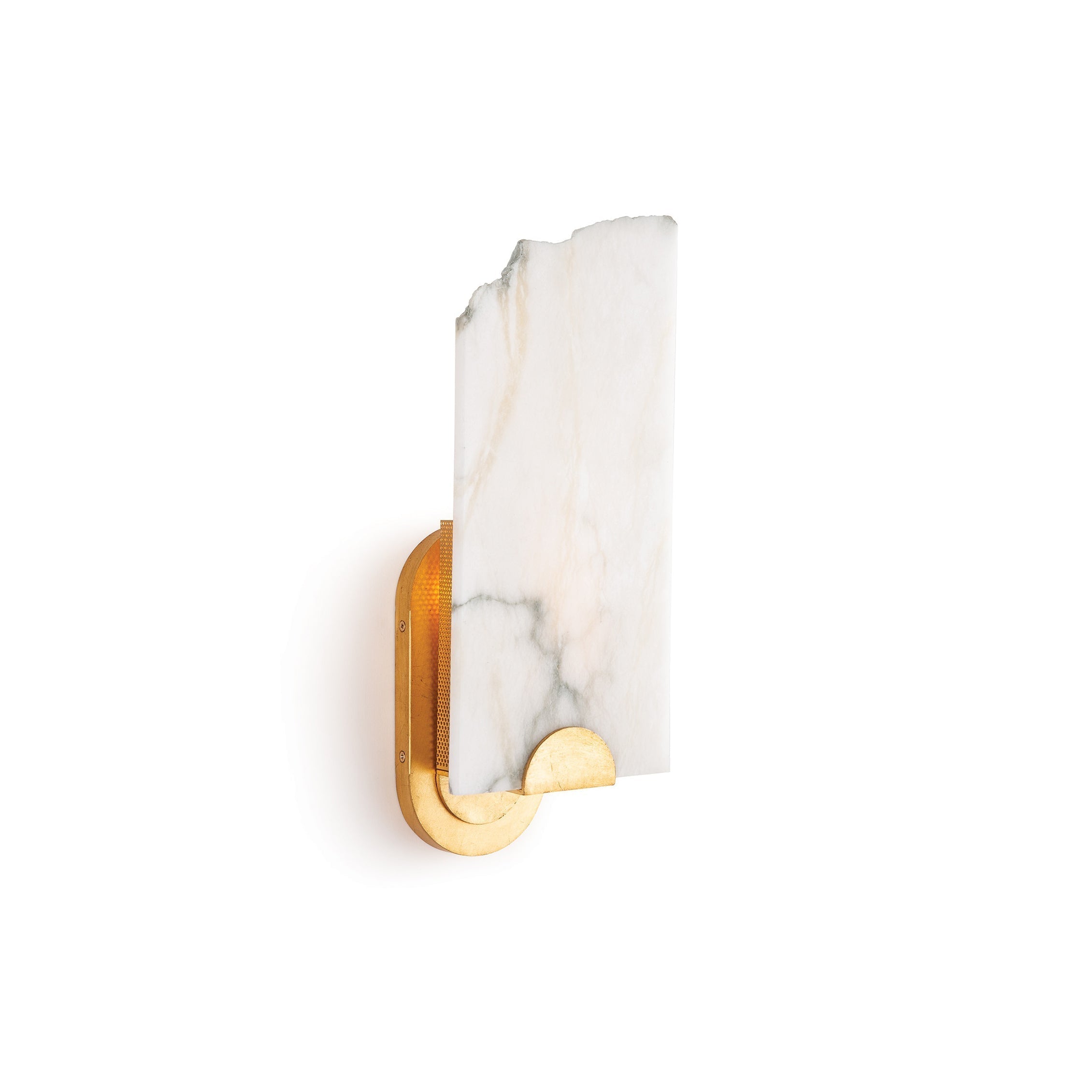 Freyza | Olphaiel Brass Alabaster Brass Wall Light – Bedroom Hallway