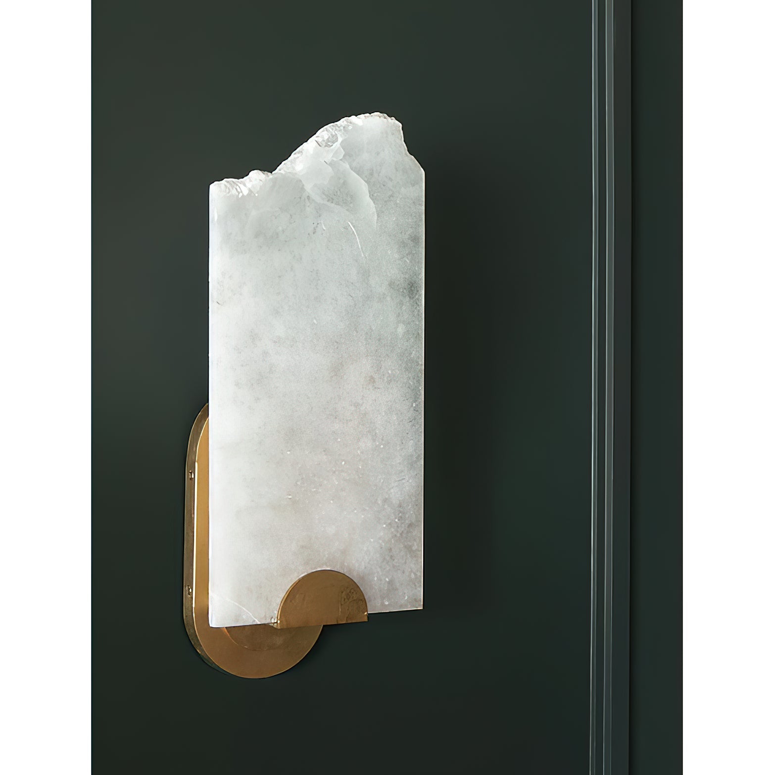 Freyza | Olphaiel Brass Alabaster Brass Wall Light – Bedroom Hallway