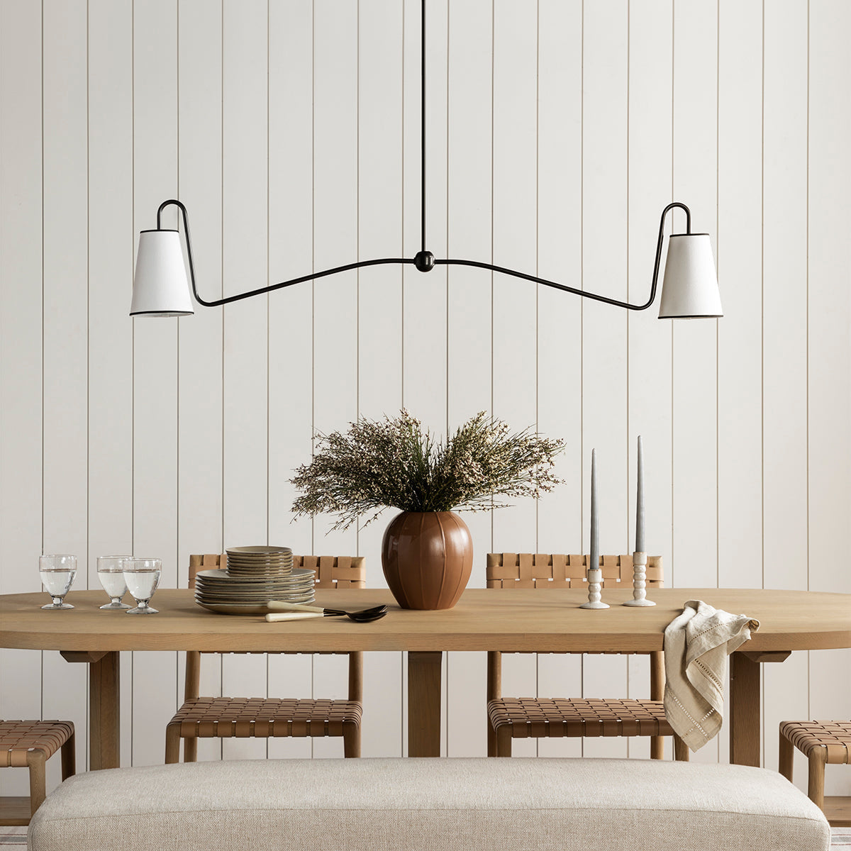 Freyza | Ormirarae Vintage Industrial Brass Fabric Pendant Light – Industrial Kitchen Dining Room