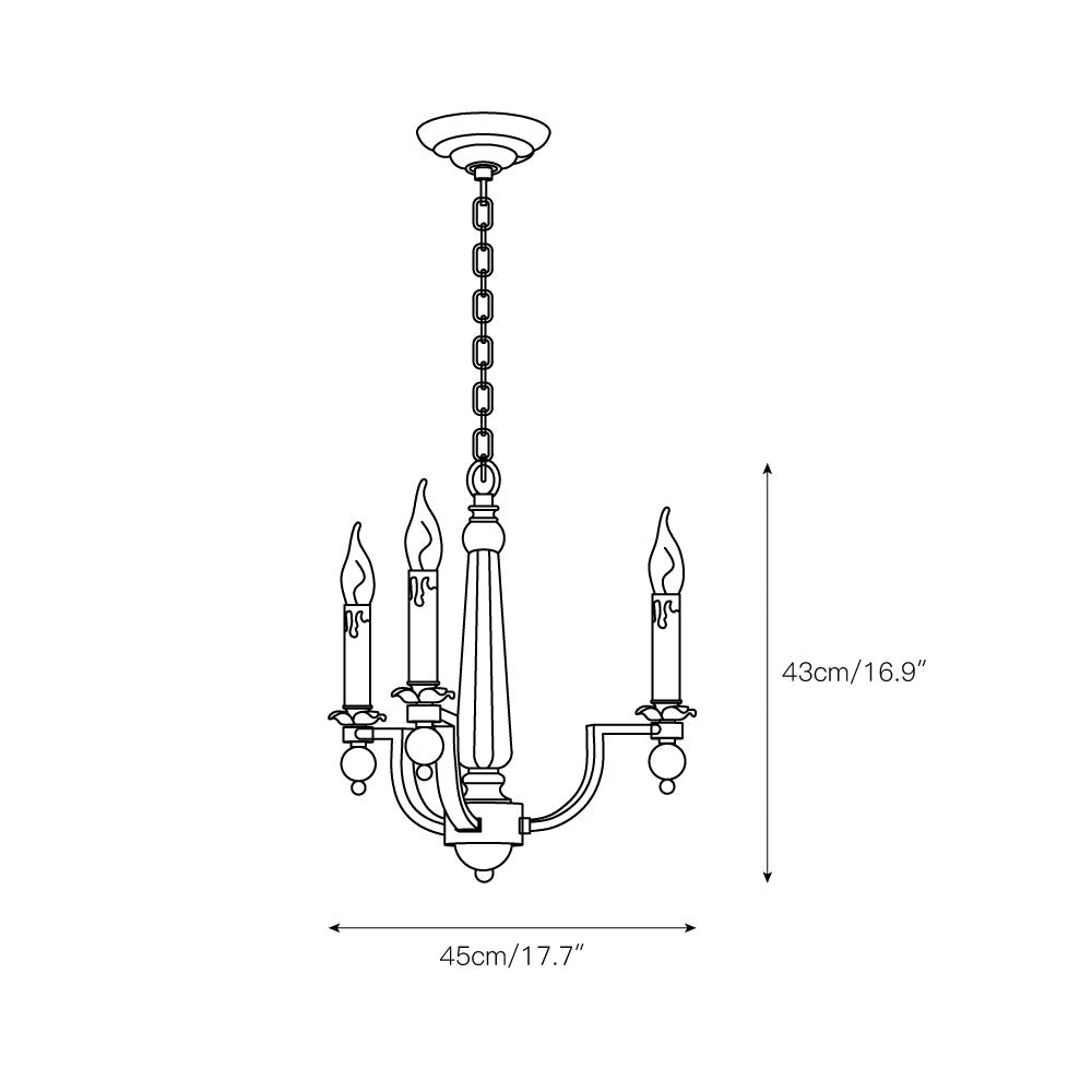Freyza | Vorinor Vintage Industrial Chandelier – Industrial Dining Room Living Room