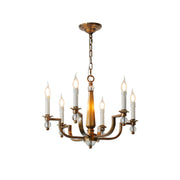 Freyza | Vorinor Vintage Industrial Chandelier – Industrial Dining Room Living Room