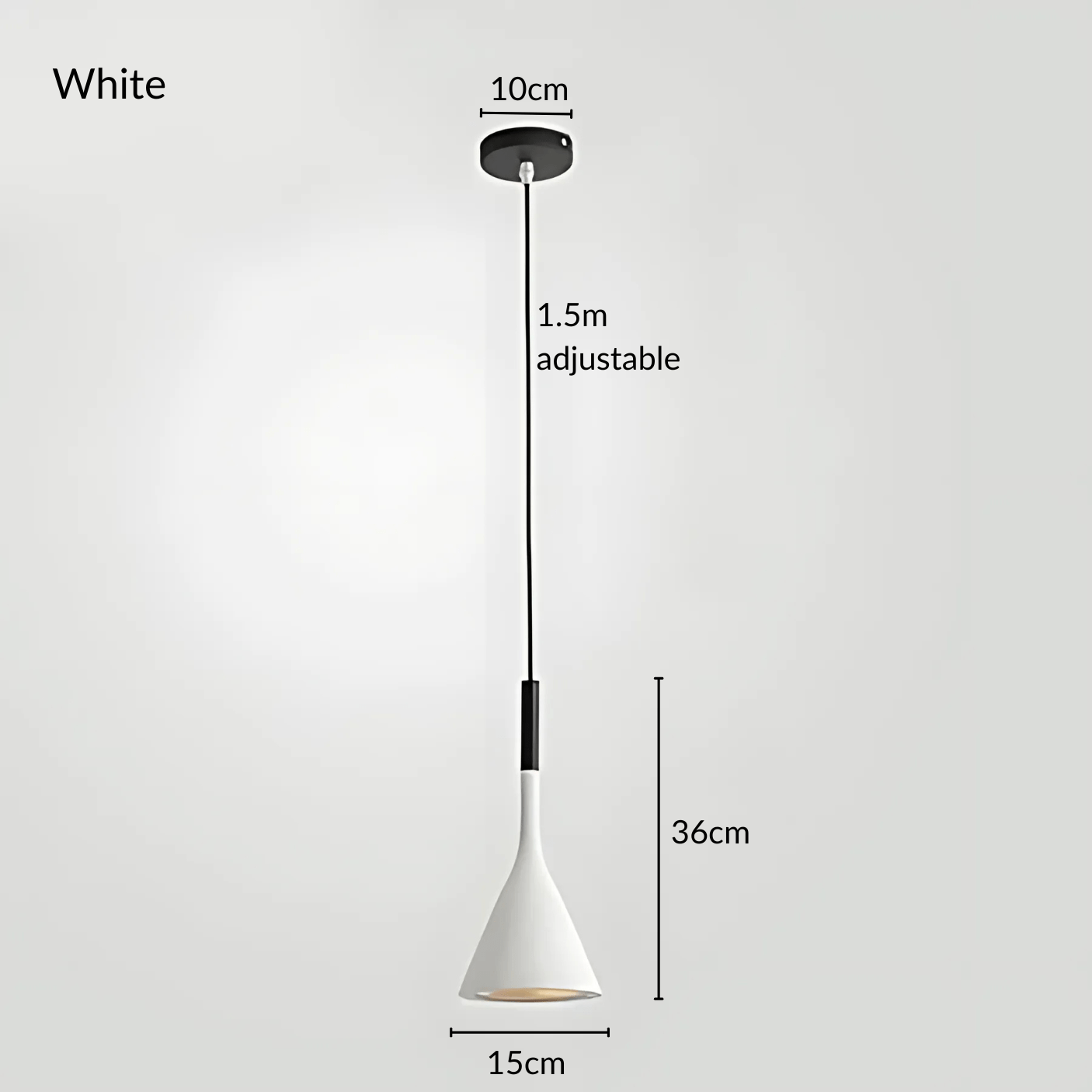 Freyza - KaliyahLight | Vibrant Modern Cone Pendant Lamp Design