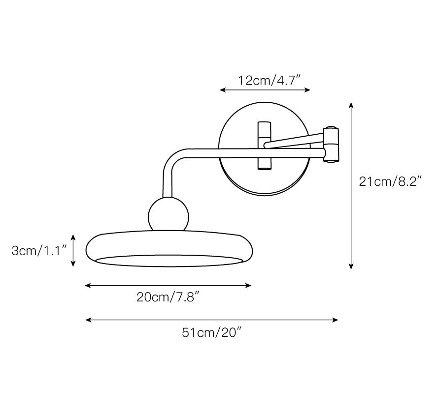 Freyza | Covela Elegance Wandleuchte – Schlafzimmer, Flur