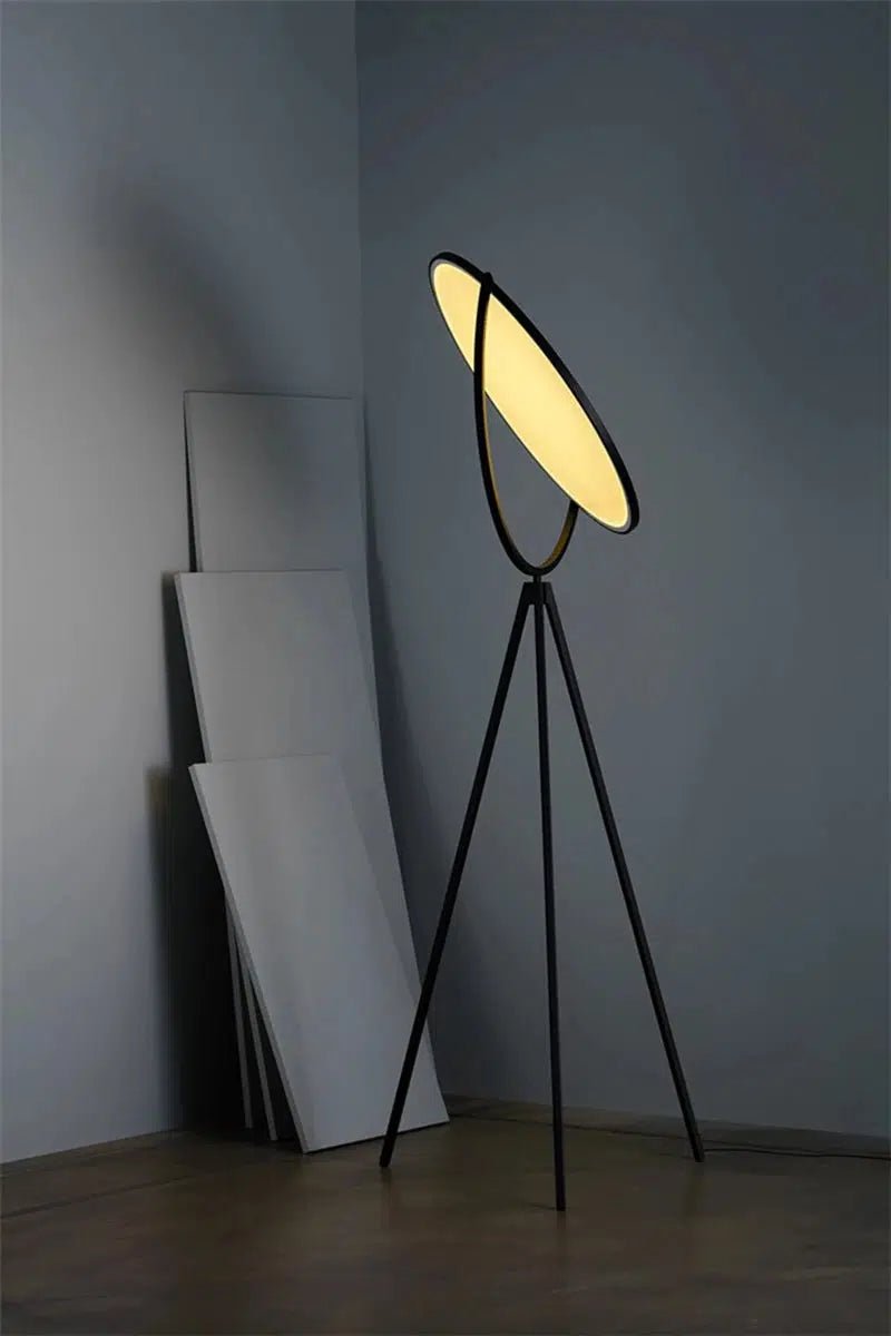 Keystone | Modern Stylish Tripod Floor Lamp with Rotating Light Panel 6