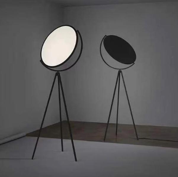 Keystone | Modern Stylish Tripod Floor Lamp with Rotating Light Panel 7