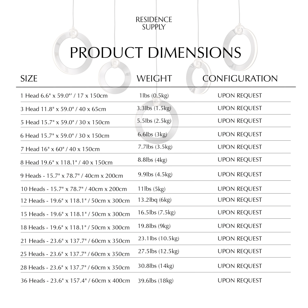 Freyza - Khaatem | Elegant Futuristic LED Ring Chandelier for Modern Spaces