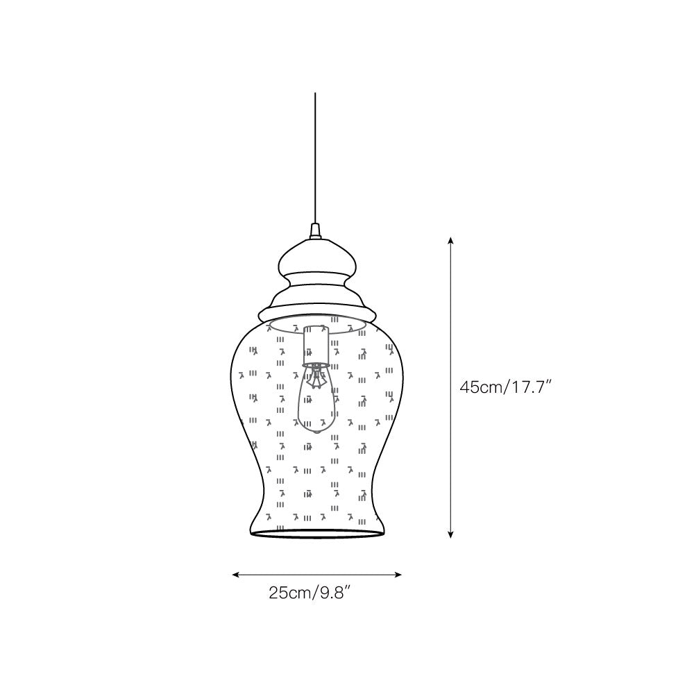 Freyza | Ilvenel Vintage Industrial Glass Wood Pendant Light – Industrial Kitchen Dining Room