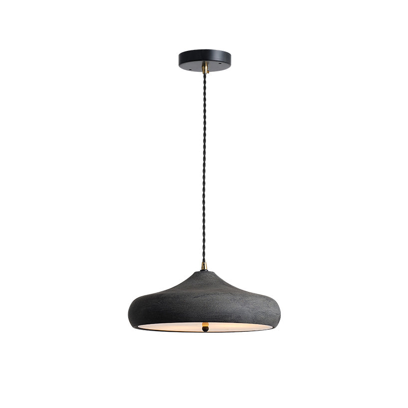 Suspension noire Freyza | Etalyra – Luminaire suspendu noir pour cuisine et salle à manger