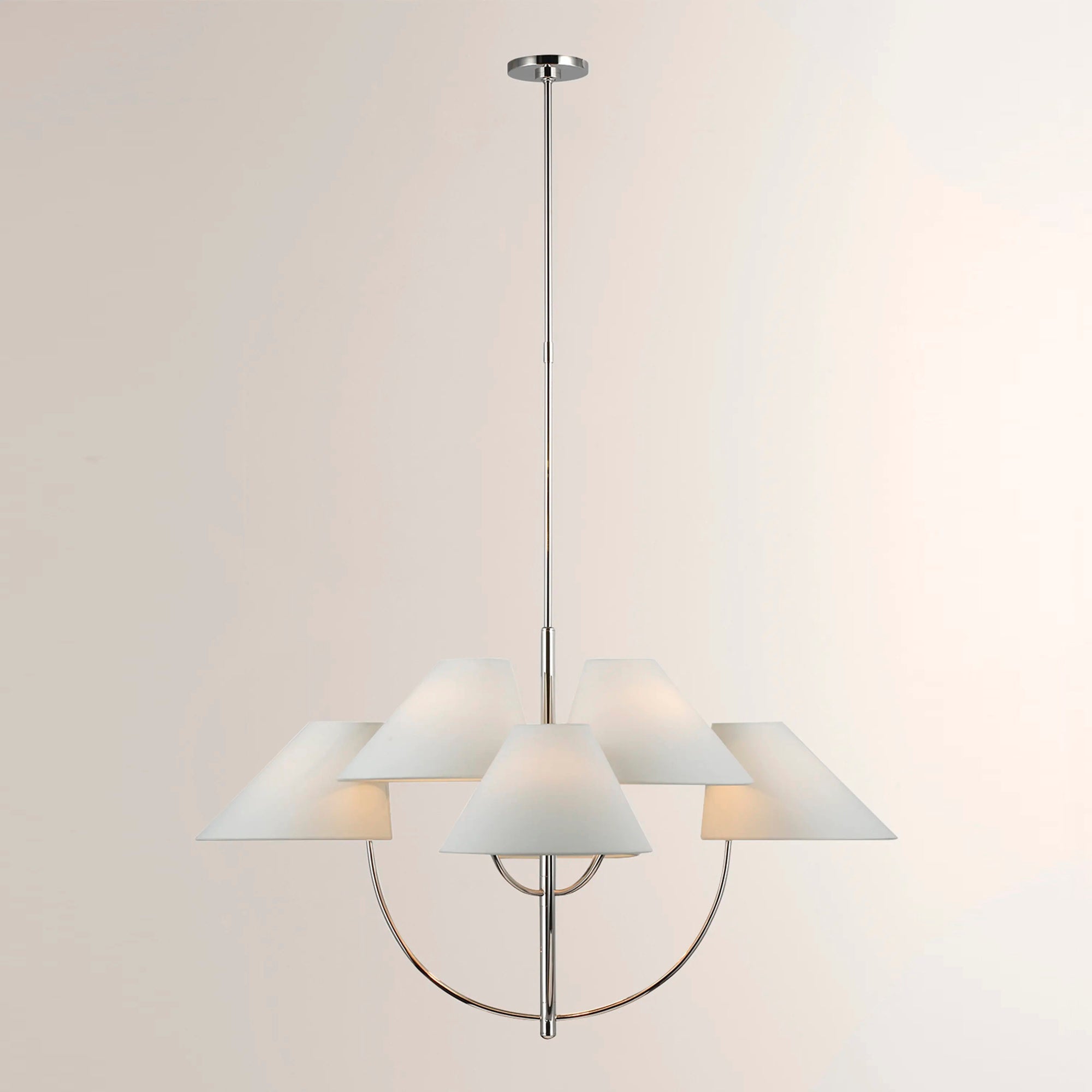 Freyza | Armira Vintage-Industrielle Messing-Stoffleuchte – Industrielles Esszimmer-Wohnzimmer