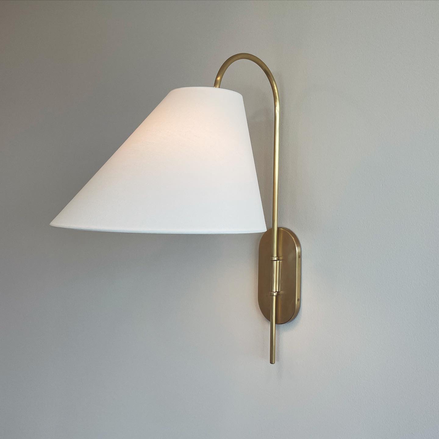 Freyza | Nyphaiel Brass Fabric Brass Fabric Wall Light – Bedroom Hallway