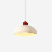 Freyza | Suspension blanche avec abat-jour en forme de dôme – Cuisine et salle à manger