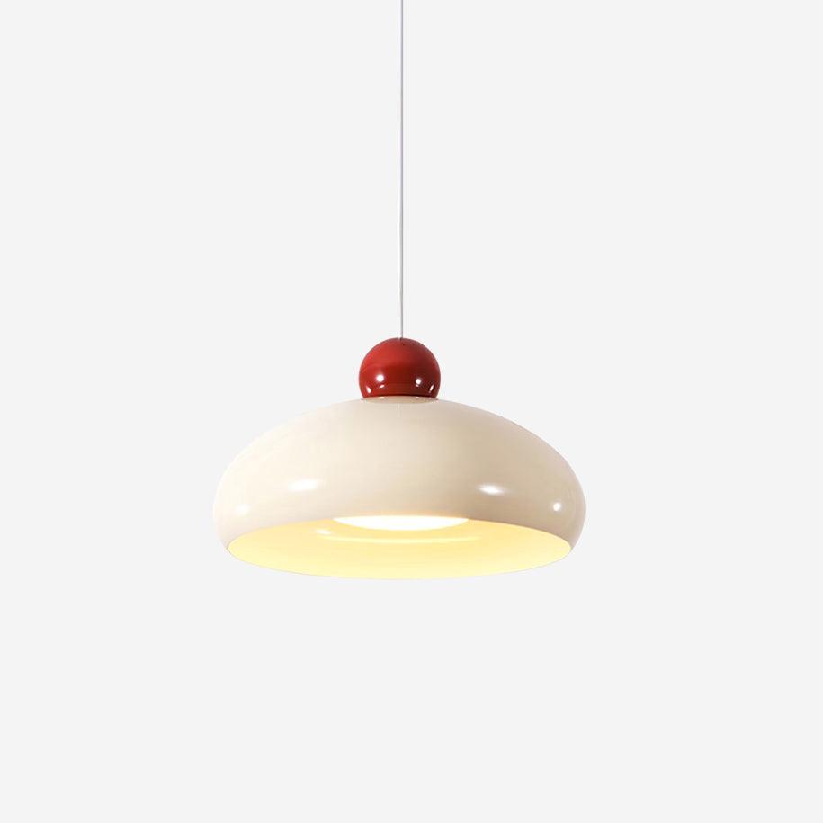Freyza | Suspension blanche avec abat-jour en forme de dôme – Cuisine et salle à manger